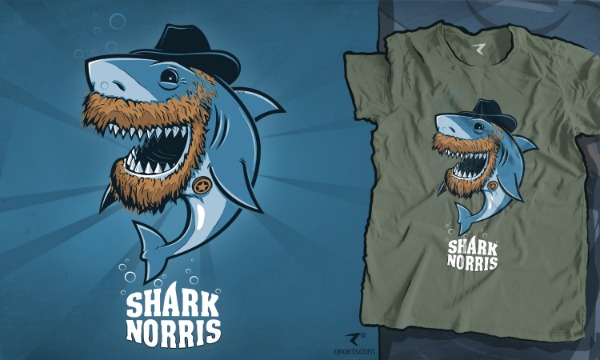 Detail návrhu Shark Norris