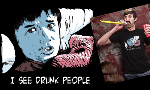 Detail návrhu Drunk People