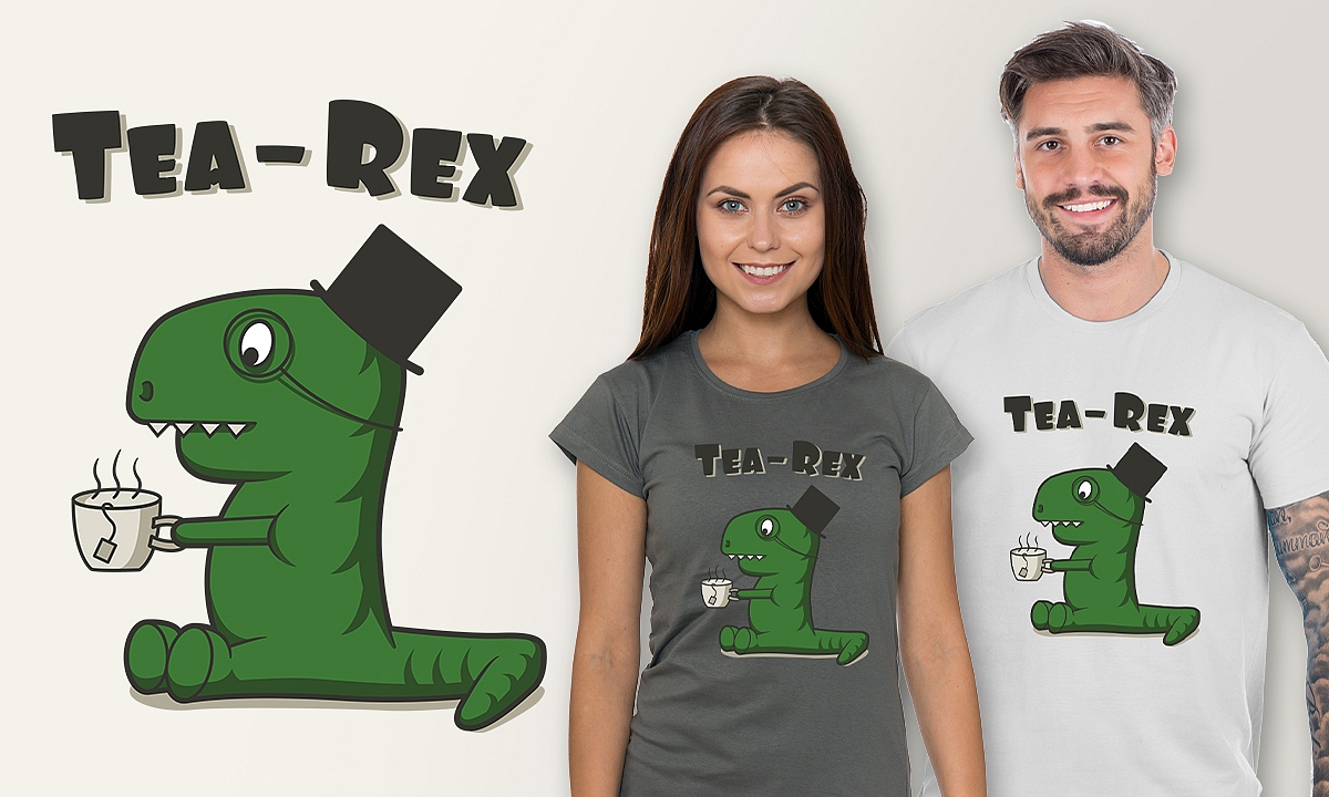 Detail návrhu Tea-Rex