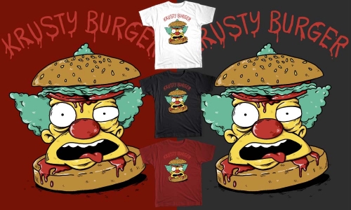 Detail návrhu Krusty burger