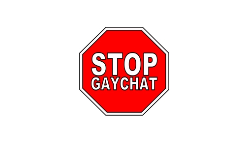 Detail návrhu Stop GayChat