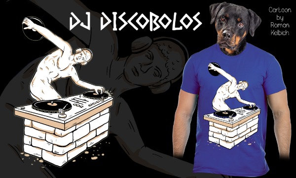 Detail návrhu DJ DISCOBOLOS
