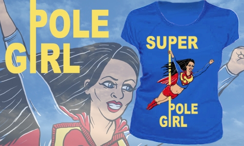 Detail návrhu Super Pole Girl