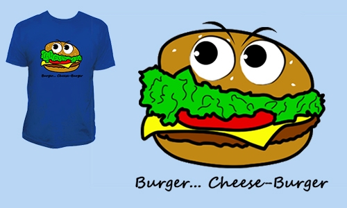 Detail návrhu Burger... Cheese-Burger