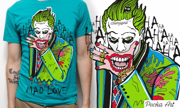 Detail návrhu Joker / MAD LOVE