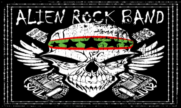 Detail návrhu Alien Rock Band